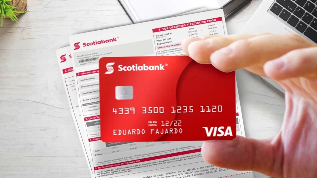 Tarjeta garantizada Scotiabank