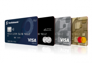 Tipos de tarjetas scotiabank